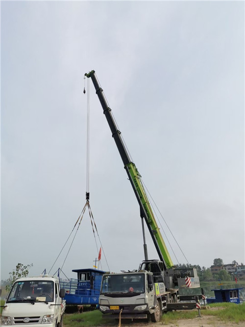 大厂桥梁建设吊装案例